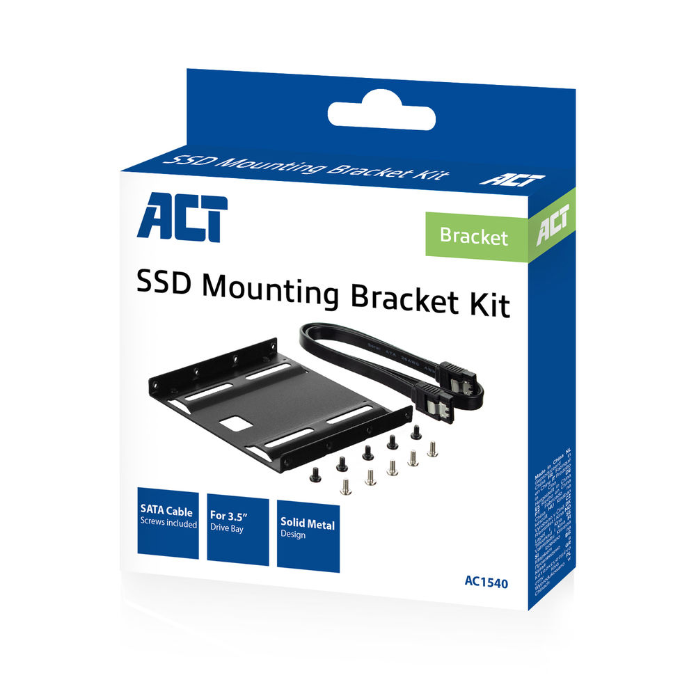 2.5" to 3.5" HDD/SSD Bracket, incl. SATA cable