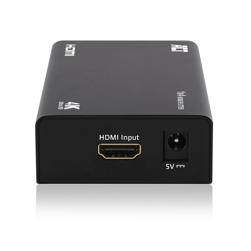 1x 4 HDMI splitter, 3D and 4K support