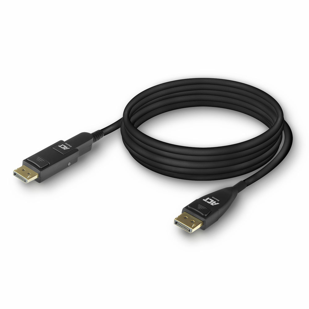 DisplayPort 1.4 Active Optical Cable 8K 10 meters with detachable connector