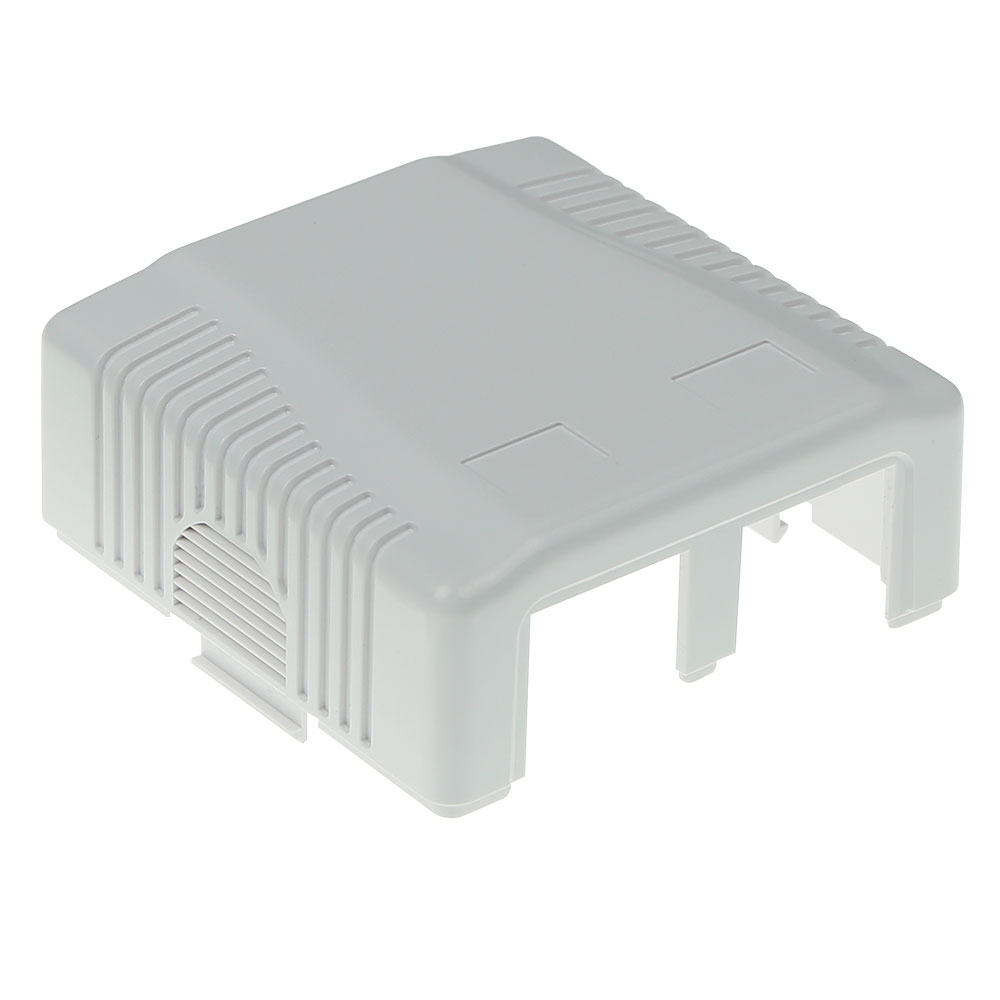 Surface mounted box shielded 2 ports CAT6