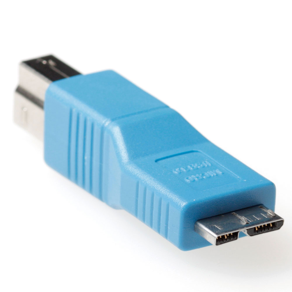 USB 3.0 adapter USB B male - micro USB B male