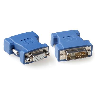 Adapter DVI-A male to VGA female