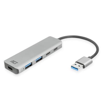 USB-A hub 3.0, 2x USB-A, 2x USB-C