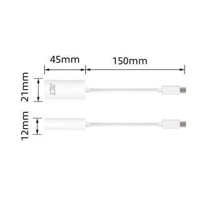0.15 meters, Mini DisplayPort male to HDMI-A female adapter