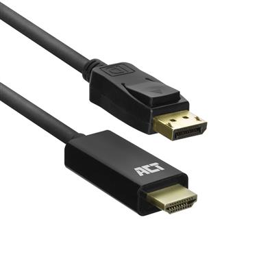 DisplayPort to HDMI adapter cable, 1.8 m