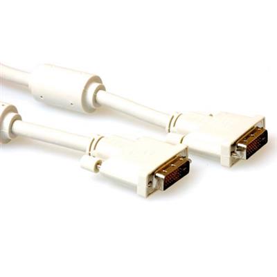 DVI-D Dual Link cable male - male, High Quality 2.00 m