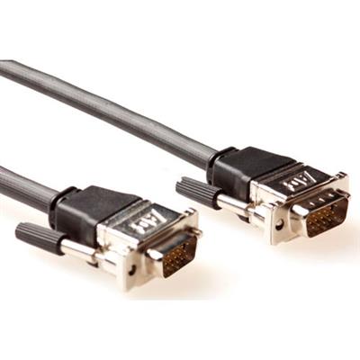 25 metre High Performance VGA cable male-male with metal hoods