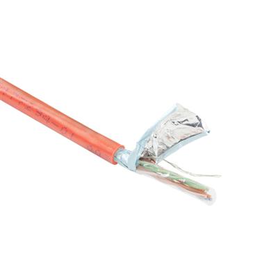 CAT5E F/UTP LSZH stranded patch red 100 m