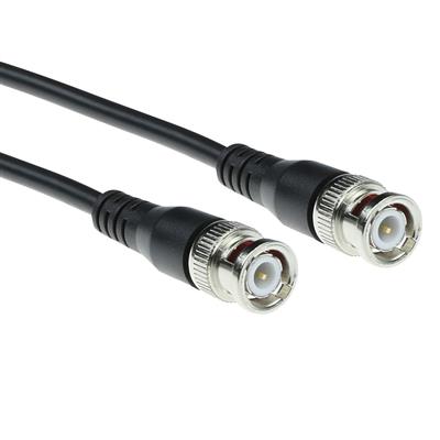 enchufe 25 m AIRCOM premium cable coaxial 50 Ohm confeccionadas con 2 x UHF pl 