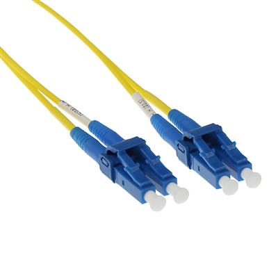 1 meter LSZH Singlemode 9/125 OS2 short boot fiber patch cable duplex with LC connectors