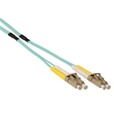 40 meter Multimode 50/125 OM3 duplex ruggedized fiber cable with LC connectors