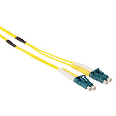 10 meter Singlemode 9/125 OS2 duplex ruggedized fiber cable with LC connectors