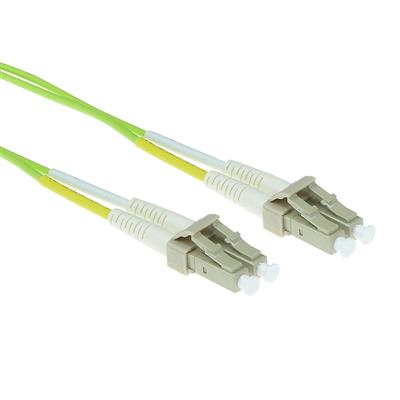 2 meter LSZH Multimode 50/125 OM5 fiber patch cable duplex with LC connectors
