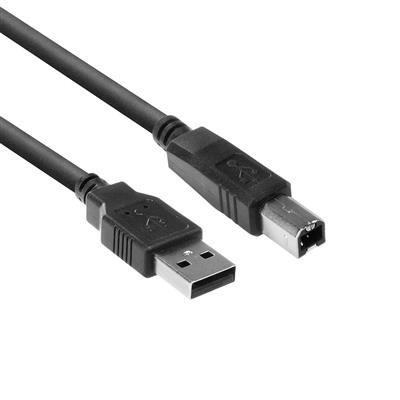 USB 2.0 A male - USB B male  1,00 m