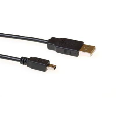 USB 2.0 A male - USB mini B5 male 3.00 m