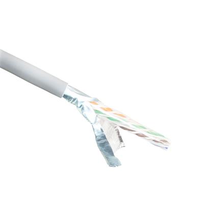 CAT6A F/UTP solid twisted pair cable, PVC, AWG 23, CPR: B2ca, 500 m