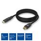 80 meters HDMI High Speed 4K Active Optical Cable with detachable connector v2.0 HDMI-A male - HDMI-A male