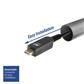 15 meters DisplayPort 1.4 Active Optical Cable 8K with detachable connector