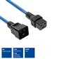 Powercord C19 IEC Lock - C20 blue 3 m, PC1376