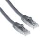 Grey 1.5 meter U/UTP CAT6A patch cable snagless with RJ45 connectors