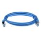 Blue 7 meter LSZH SFTP CAT6A patch cable with RJ45 connectors