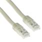 Ivory 20 meter U/UTP CAT5E patch cable with RJ45 connectors