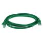 Green 3 meter U/UTP CAT6 patch cable snagless with RJ45 connectors