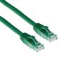 Green 10 meter U/UTP CAT6 patch cable snagless with RJ45 connectors