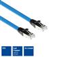 Industrial 2.00 meters Profinet cable RJ45 male to RJ45 male, Superflex CAT6A SF/UTP TPE cable, shielded