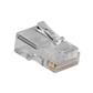RJ48 (10P/10C) modulaire connector for flat cable